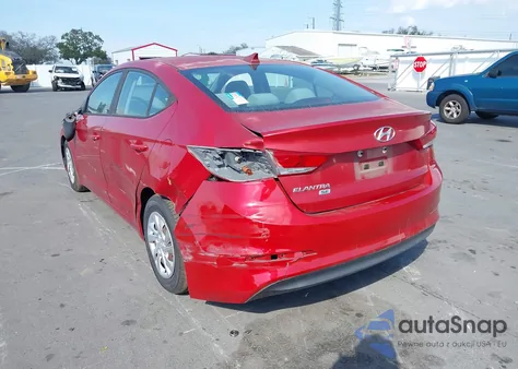 2017 Hyundai Elantra Se z USA, uszkodzony, nr VIN 5NPD74LF9HH093846